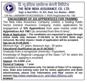 NIACL-Apprentice-Recruitment-2024