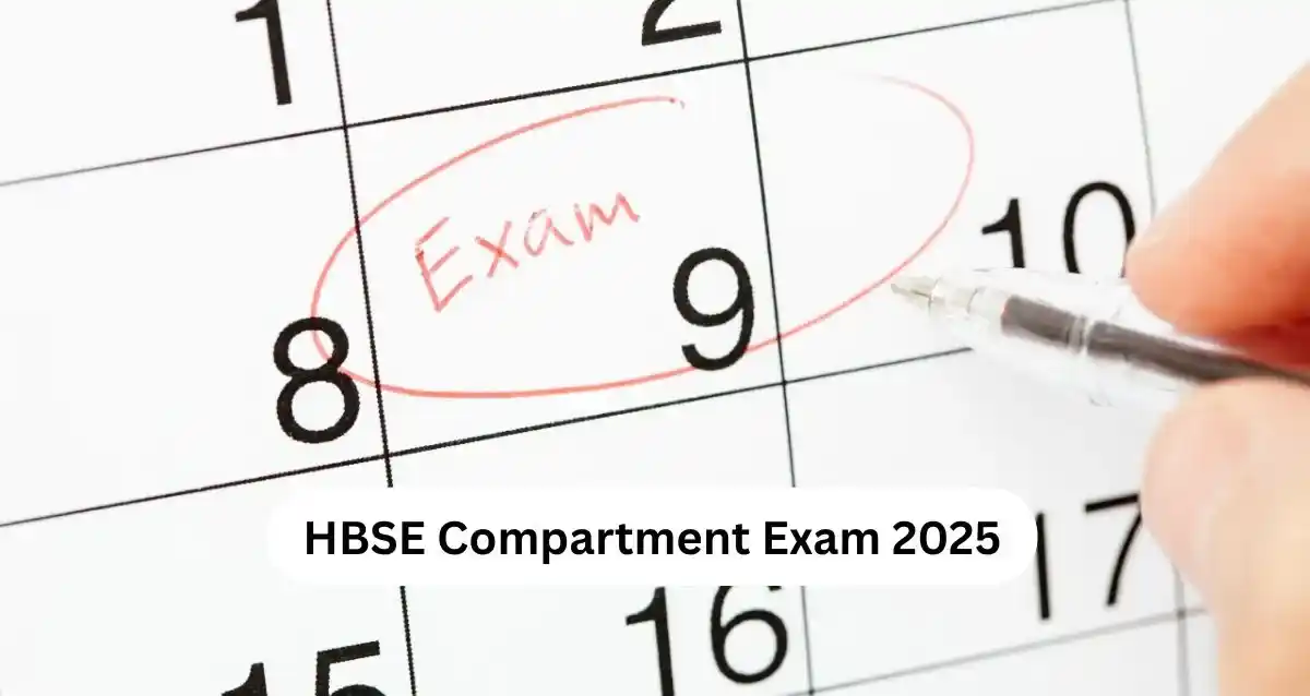 HBSE Compartment Exam 2025: हरियाणा बोर्ड 10वीं-12वीं की कम्पार्टमेंट परीक्षा के लिए आवेदन प्रक्रिया शुरू, यहां जानें पूरी डिटेल Skill Job HBSE Compartment Exam 2025