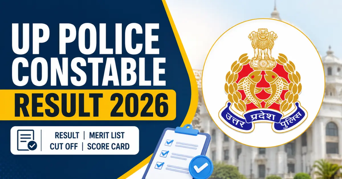 UP Police Constable Result 2026: date, Merit List, Cut Off, Score Card, Result Check Link